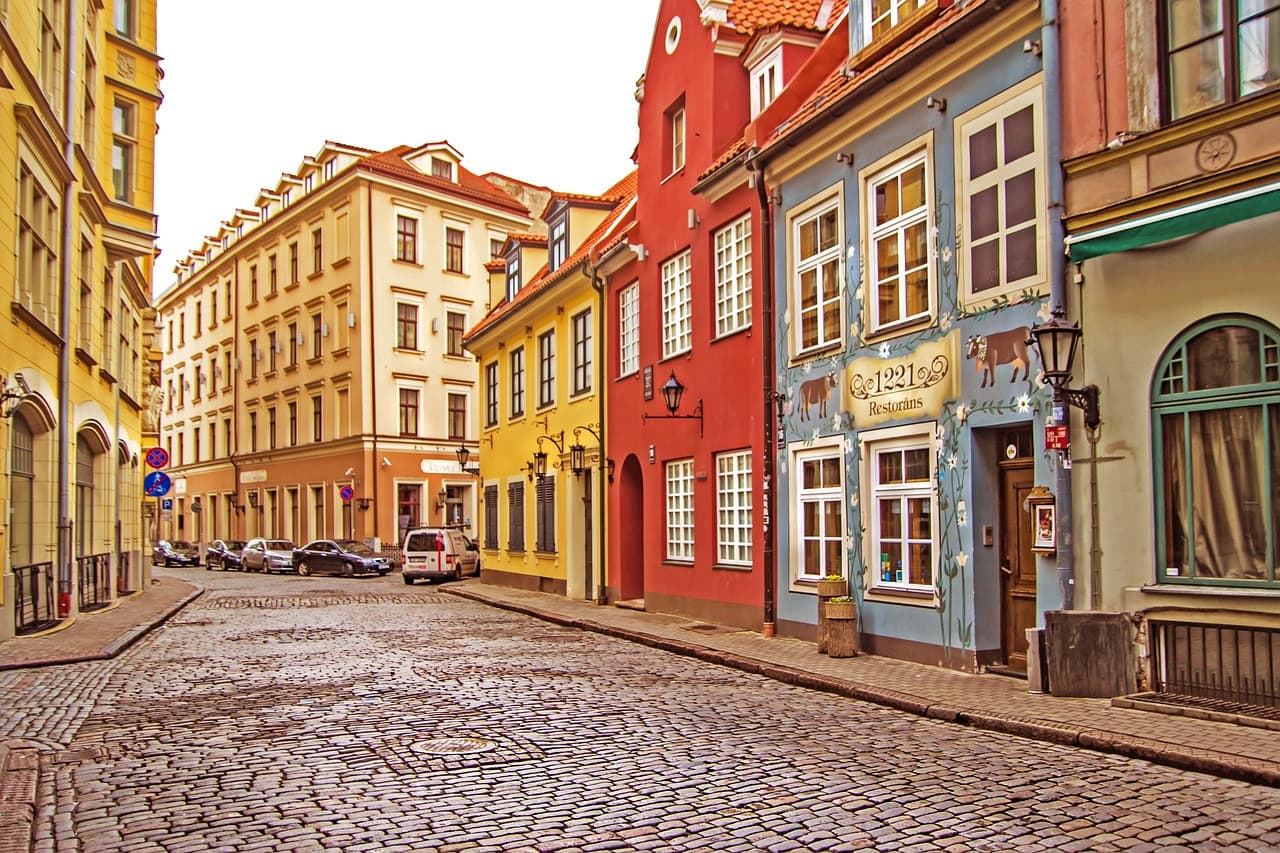 Hire in Latvia landscape